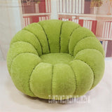 Rotatable Modern Pumpkin Design Chaise Lazy Soft Chair Living Room Sofa Furniture Daybed Legless Chair Home Furniture Washable