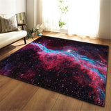 3D Galaxy Space Stars Carpets Living Room Decoration Bedroom Parlor Tea Table Area Rug Mat Soft Flannel Large Rug and Carpet