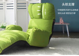 H Foldable Chaise Lounge Chair 6 Color Adjustable Recliner Living Room Furniture Japanese Style Daybed Sleeper Sofa Armchair