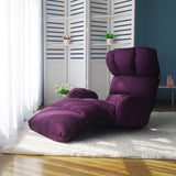 H Foldable Chaise Lounge Chair 6 Color Adjustable Recliner Living Room Furniture Japanese Style Daybed Sleeper Sofa Armchair