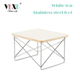 Hot sales Tea table Wire Base simple LTR end table Modern Small coffee table for living room sofa side table