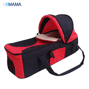 75*30*20cm With sunshade awning  and washable Game beds baby's trend of children's mobile baby bed for 0-12M baby