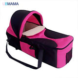 75*30*20cm With sunshade awning  and washable Game beds baby's trend of children's mobile baby bed for 0-12M baby