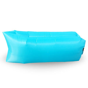 Hot Sale Portable Outdoor Waterproof Inflatable Bag Lazy Sofa Camping Sleeping Bags Air Bed Beach Lounge Chair Fast Folding